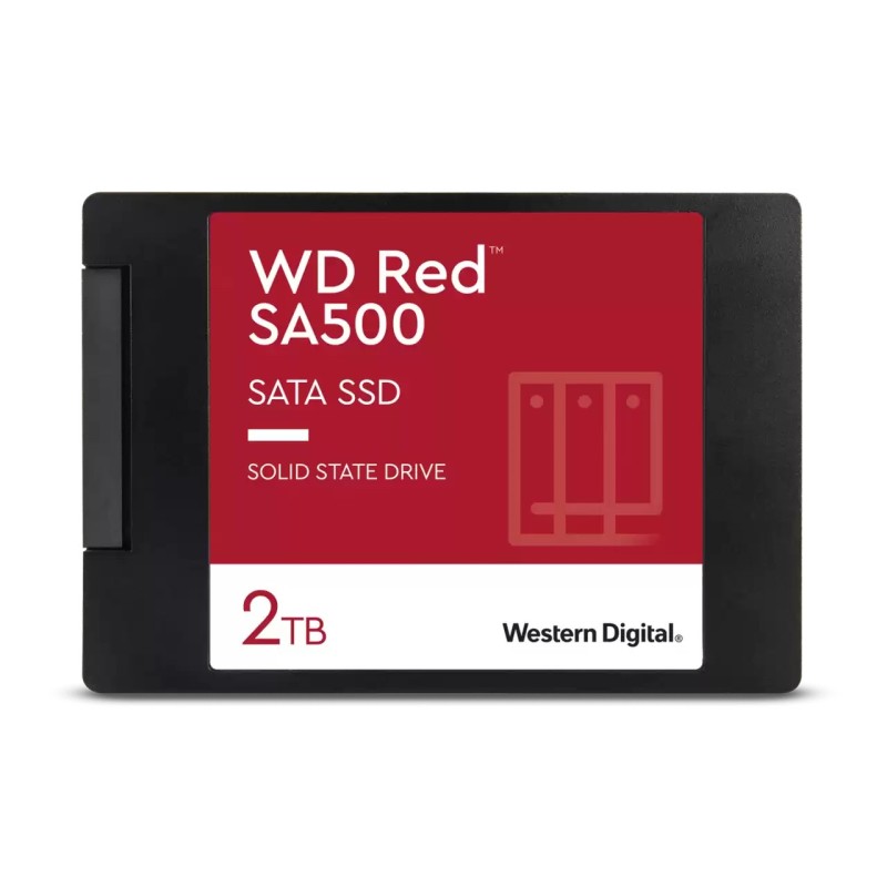 WD Red SA500 NAS SATA SSD 2 TB 2,5"/7mm